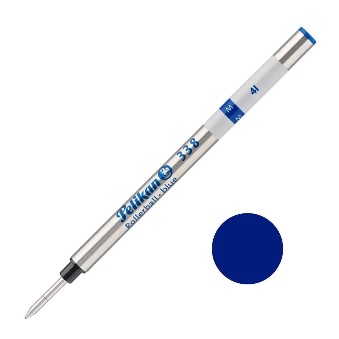 Pelikan 338 Roller Ball Pen Refill - SCOOBOO - PEP_338_RB_RFL_BLU_M_922187 - Refills