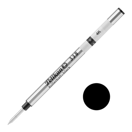 Pelikan 338 Roller Ball Pen Refill - SCOOBOO - PEP_338_RB_RFL_BLK_B_957027 - Refills