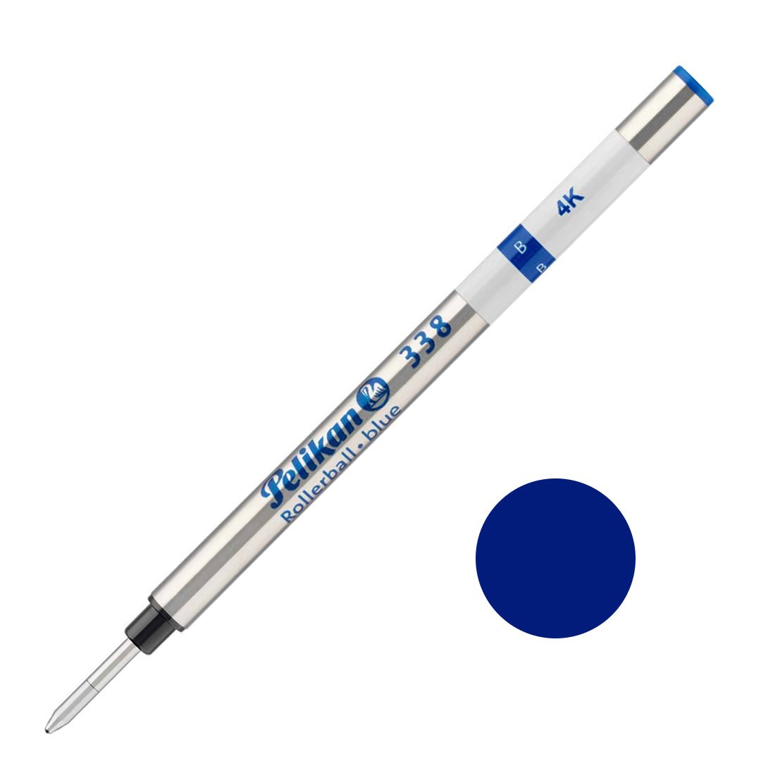 Pelikan 338 Roller Ball Pen Refill - SCOOBOO - PEP_338_RB_RFL_BLU_B_977470 - Refills