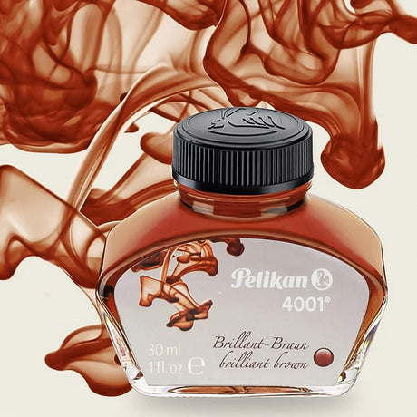 Pelikan 4001 Ink Bottle - 30ml - SCOOBOO - PE_4001_INKBTL_BRL_BRW_30ML_311902 - Ink Cartridge