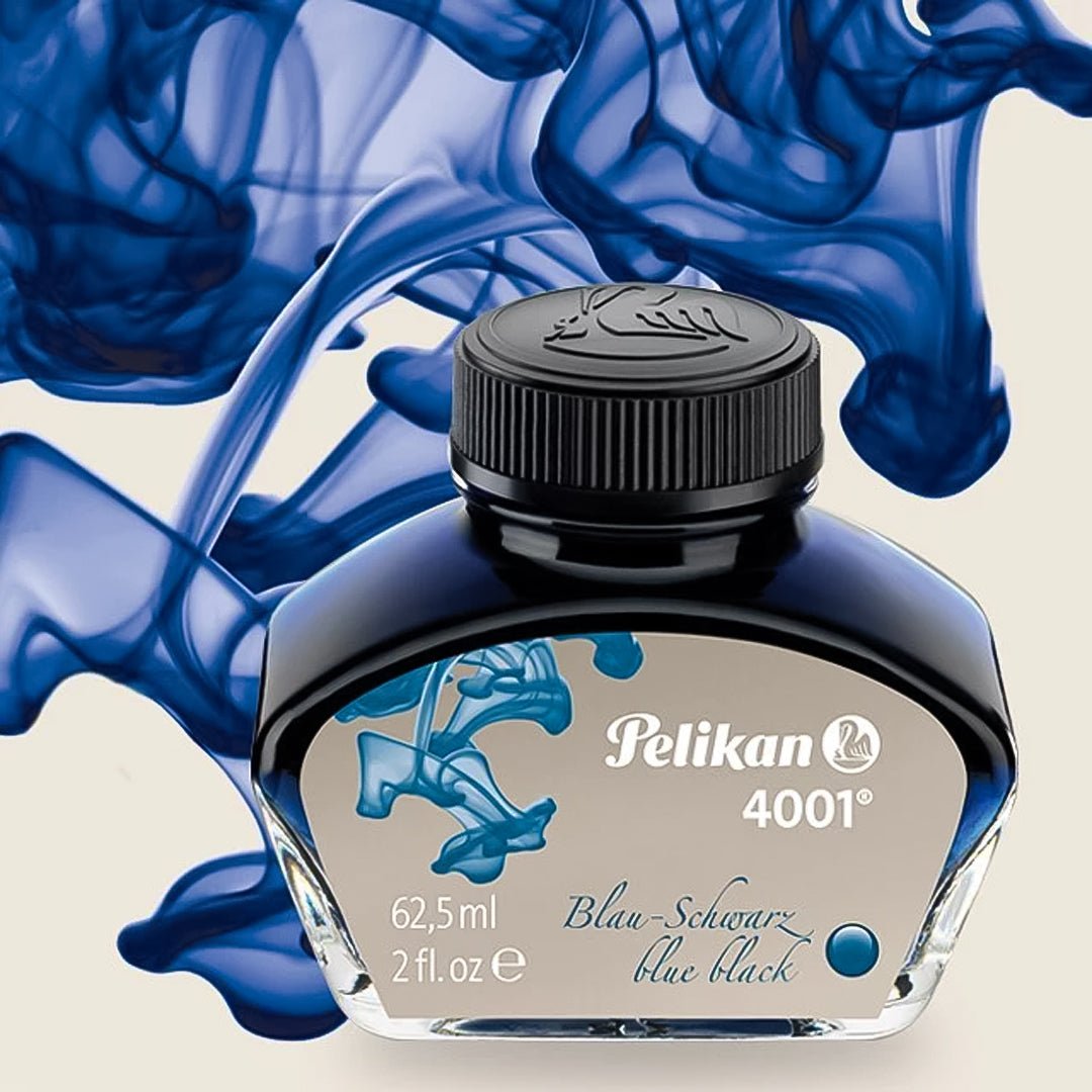 Pelikan 4001 Ink Bottle - 62.5 ml - SCOOBOO - PE_4001_INKBTL_BLU_BLK_62ML_329151 - Ink Cartridge