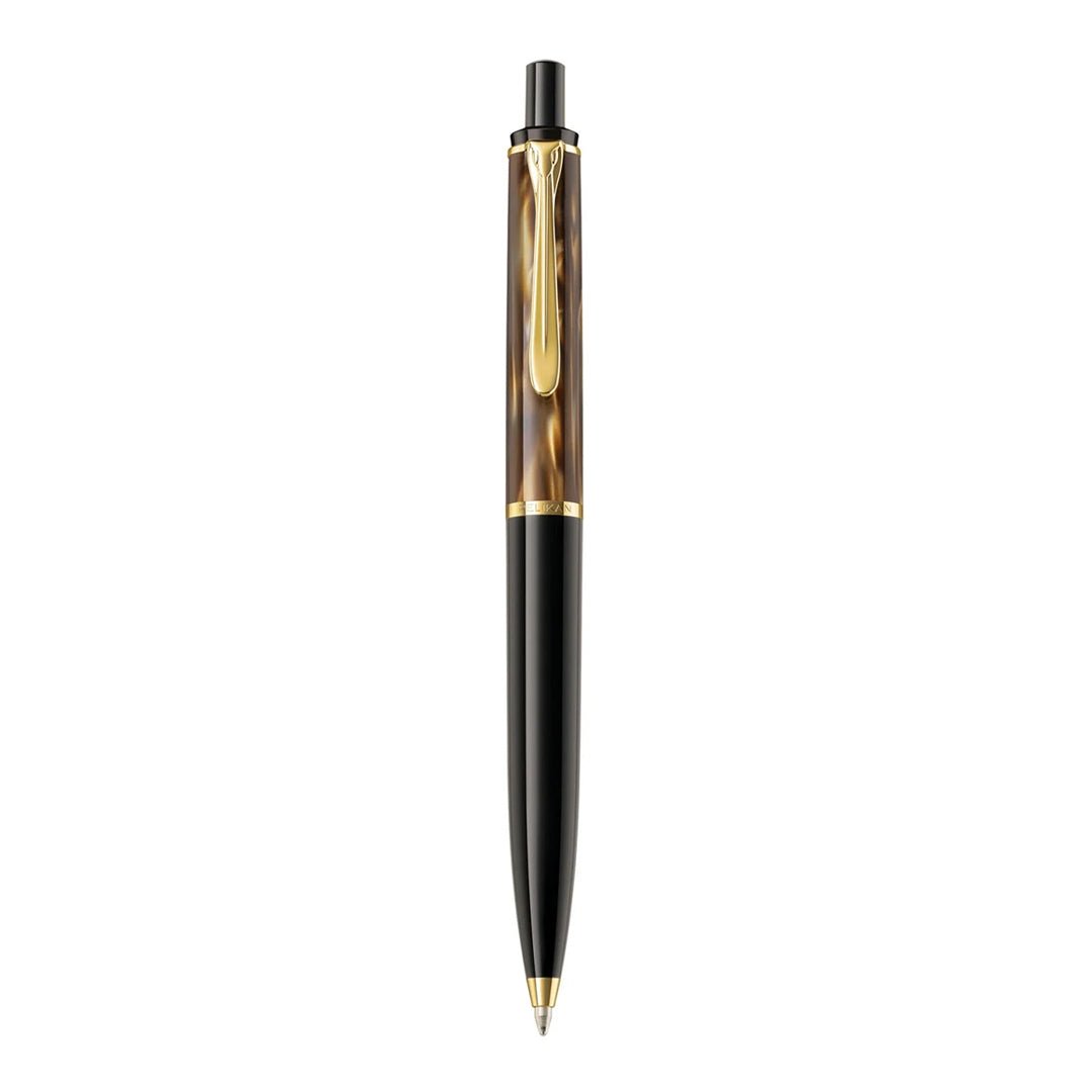 Pelikan Classic K200 Marbled Ballpoint Pen - SCOOBOO - PEP_CLC_K200_BRWMRB_BP_808965 - Ball Pen