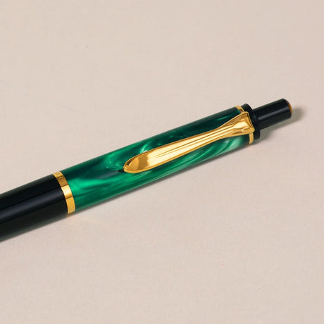 Pelikan Classic K200 Marbled Ballpoint Pen - SCOOBOO - PEP_CLC_K200_GRNMRB_BP_987727 - Ball Pen