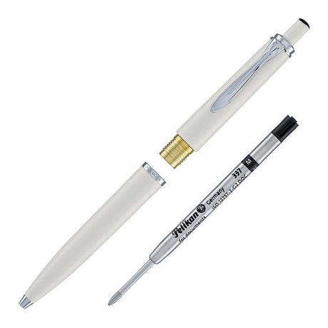 Pelikan Classic K205 Ballpoint Pen - SCOOBOO - PEP_CLC_K205_WHT_BP_817578 - Ball Pen