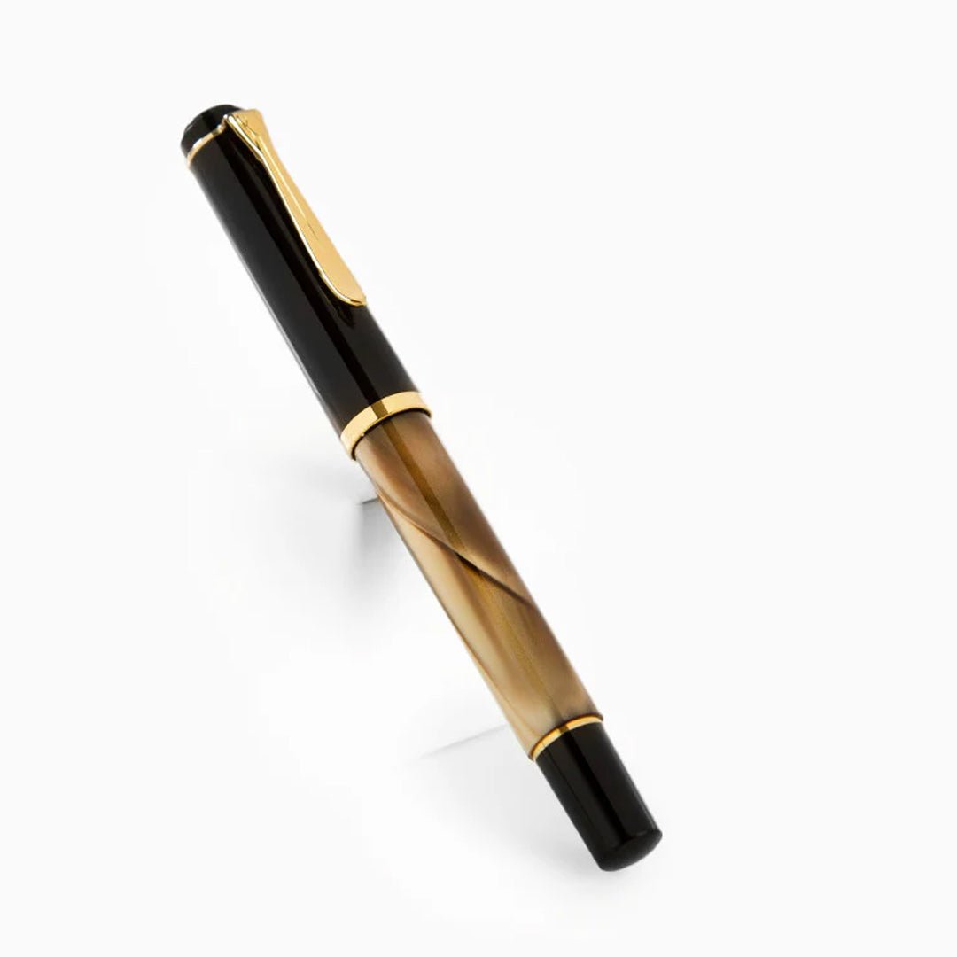 Pelikan Classic M200 Fountain Pen - SCOOBOO - PEP_CLC_M200_BRWMRB_FPEF_808835 - Fountain Pen