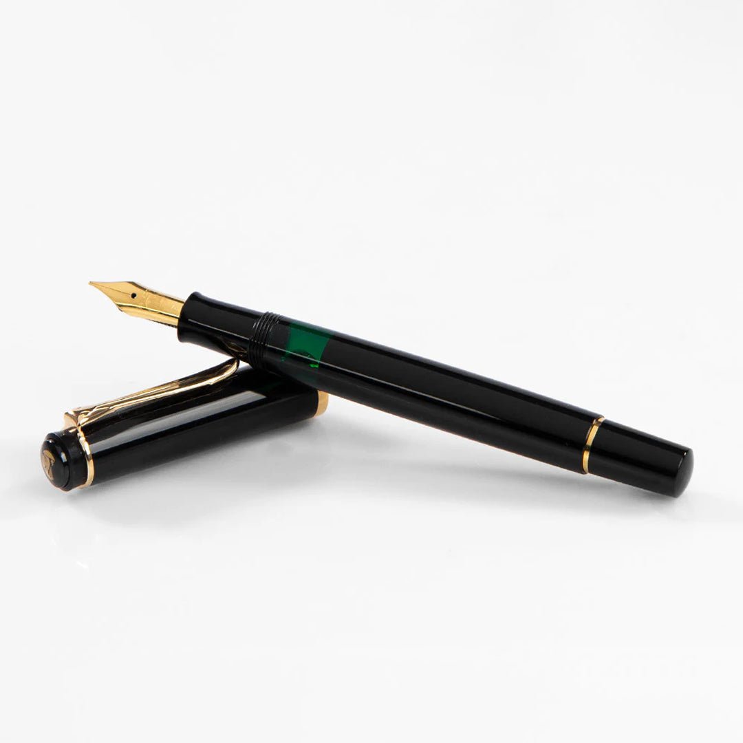 Pelikan Classic M200 Fountain Pen - SCOOBOO - PEP_CLC_M200_BLK_FPEF_816465 - Fountain Pen