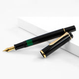 Pelikan Classic M200 Fountain Pen - SCOOBOO - PEP_CLC_M200_BLK_FPEF_816465 - Fountain Pen