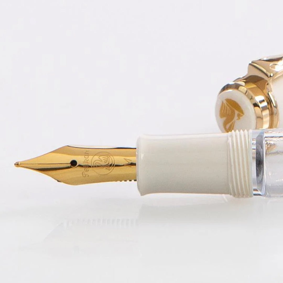 Pelikan Classic M200 Fountain Pen - SCOOBOO - PEP_SVRN_M200SE_PSTGRN_FPEF_815291 - Fountain Pen