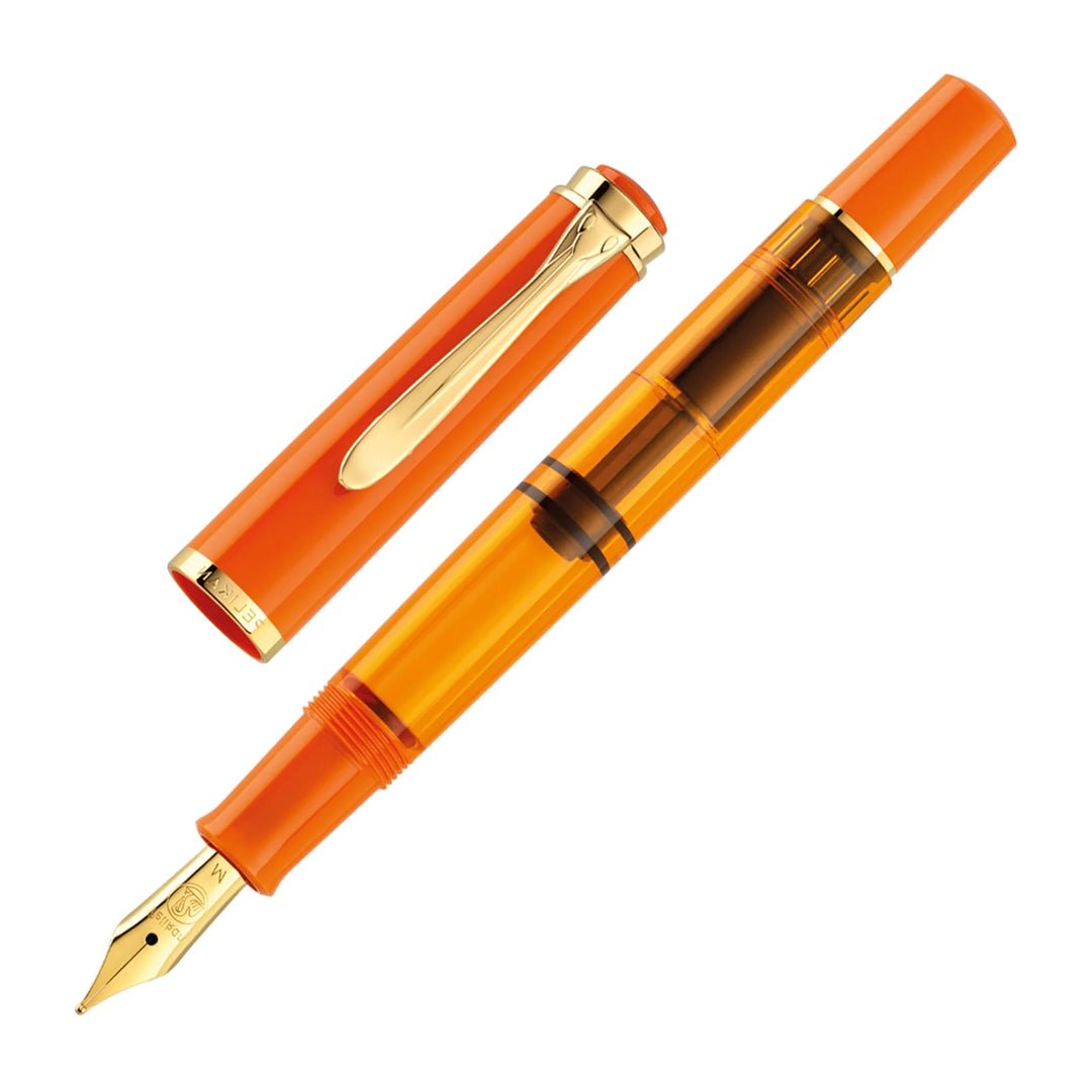 Pelikan Classic M200 SE Fountain Pen(Special Edition) - SCOOBOO - PEP_CLC_M200_ORNGDLG_FPEF_825115 - Fountain Pen