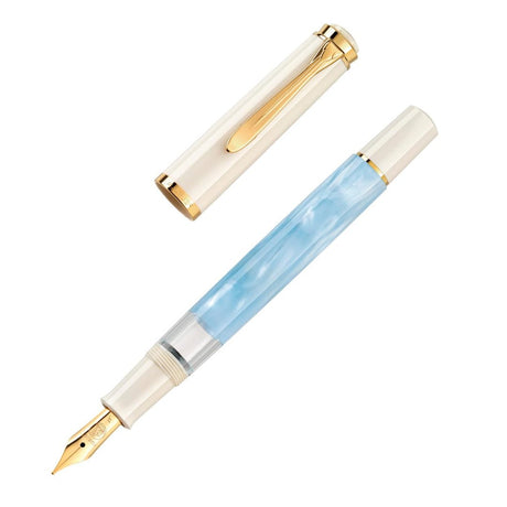 Pelikan Classic M200 SE Fountain Pen(Special Edition) - SCOOBOO - PEP_CLC_M200_PSTLBLU_FPEF_822992 - Fountain Pen