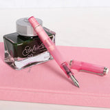 Pelikan Classic M205 SE Rose Quartz Fountain Pen Set (Special Edition) - SCOOBOO - PEP_CLC_M205_RSE_QTZ_FPSTEF_823906 - Fountain Pen