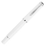 Pelikan Classic M205 White Fountain Pen - SCOOBOO - PEP_CLC_M205_WHT_FPEF_817585 - Fountain Pen