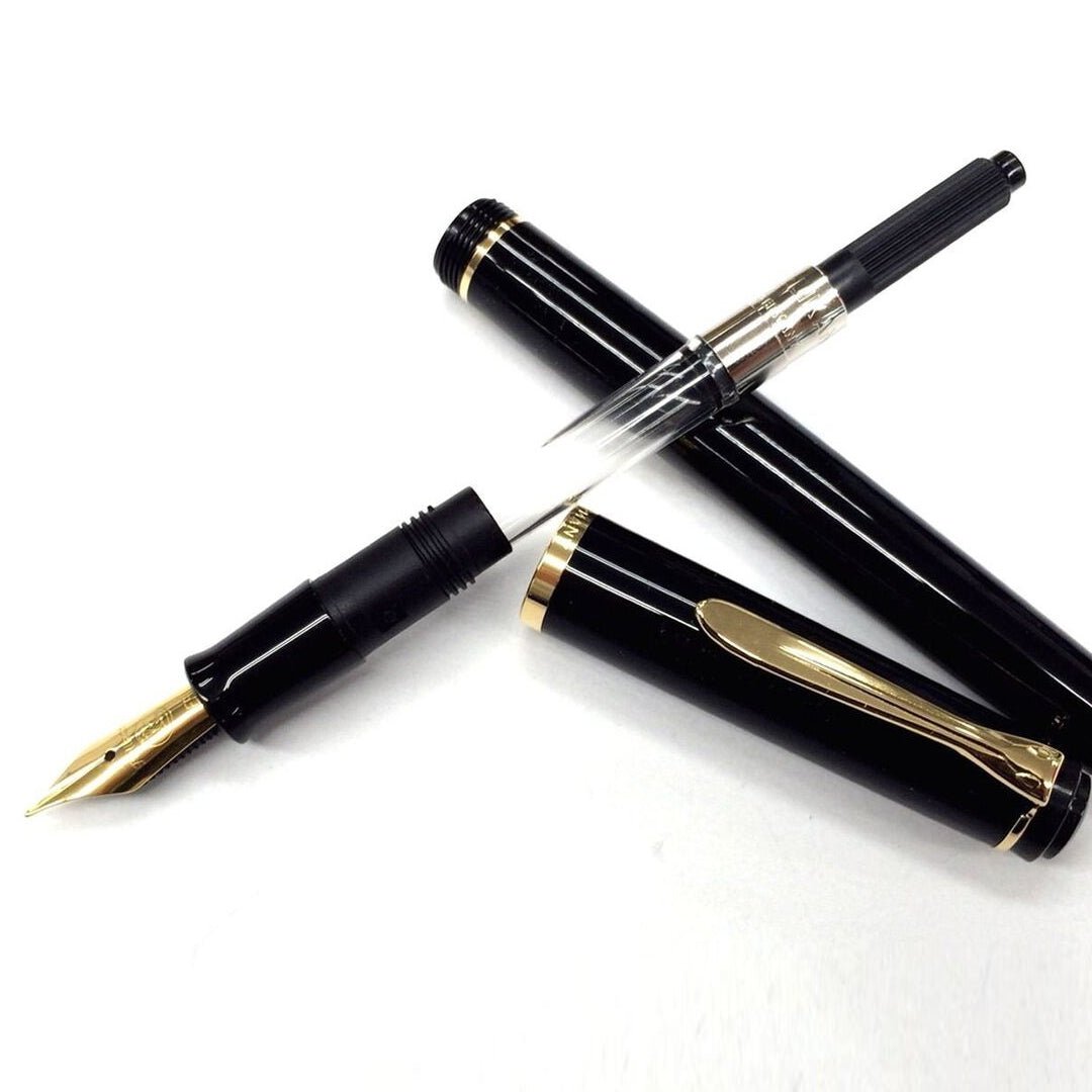 Pelikan Classic P200 Black Fountain Pen - SCOOBOO - PEP_CLC_P200_BLK_FPEF_930354 - Fountain Pen