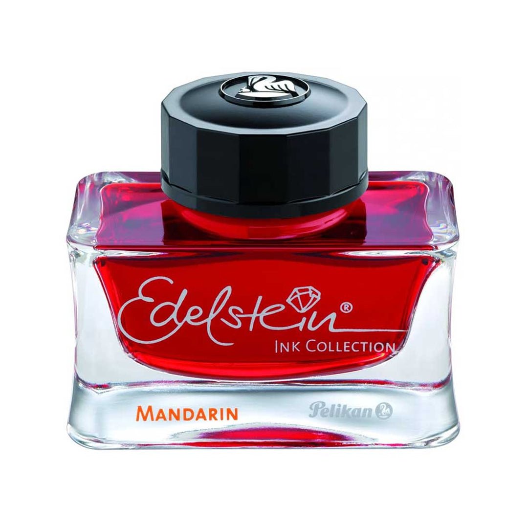 Pelikan Edelstein Ink Bottle (Mandarin - 50 ML) 339341 - SCOOBOO - PE_EDL_INKBTL_MND_50ML_339341 - Ink Cartridge