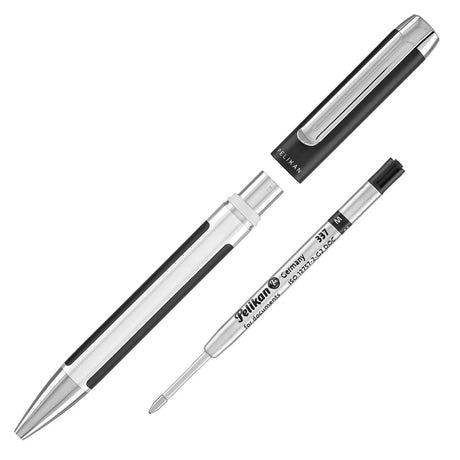 Pelikan Pura K40 Anthracite Ballpoint Pen - SCOOBOO - PEP_PUR_K40_ANTH_BP_817394 - Ball Pen