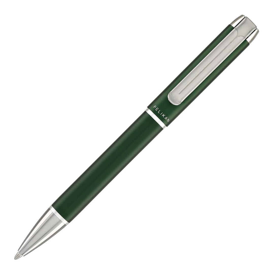 Pelikan Pura K40 Deep Green Ballpoint Pen - SCOOBOO - PEP_PUR_K40_DPGRN_BP_817431 - Ball Pen