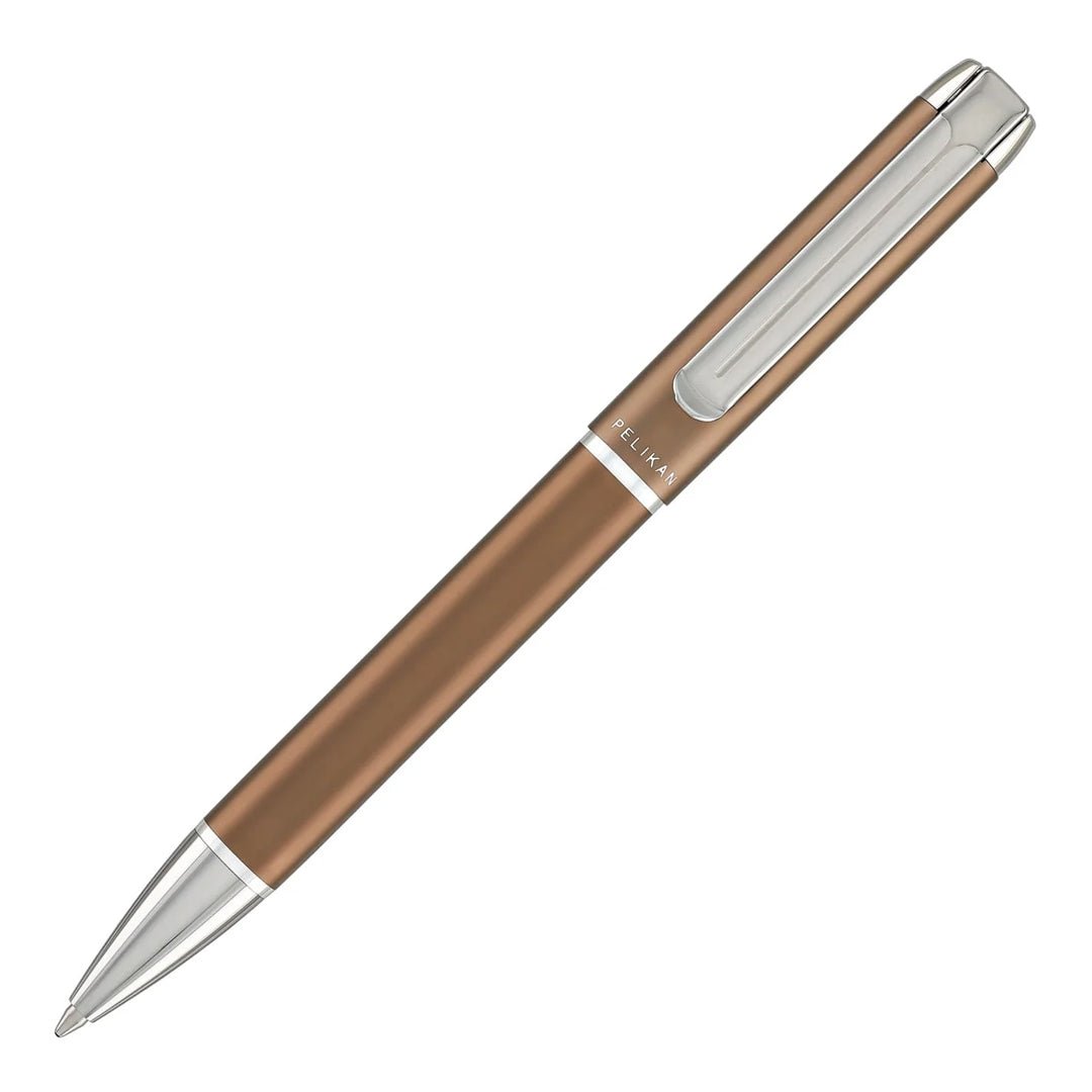 Pelikan Pura K40 Mocha Ballpoint Pen - SCOOBOO - PEP_PUR_K40_MCH_BP_817424 - Ball Pen