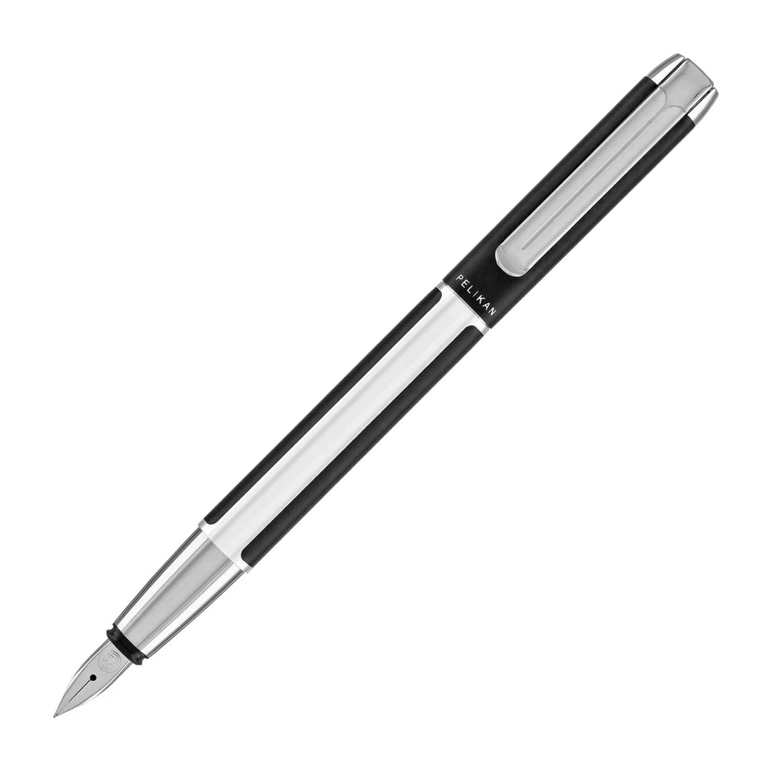 Pelikan Pura P40 Black/Silver Fountain Pen