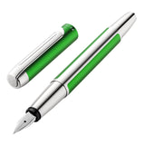 Pelikan Pura P40 Deep Green Fountain Pen - SCOOBOO - PEP_PUR_P40_DPGRN_FPF_817493 - Fountain Pen