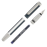 Pelikan Pura P40 Petrol Fountain Pen - SCOOBOO - PEP_PUR_P40_PTRL_FPF_817158 - Fountain Pen