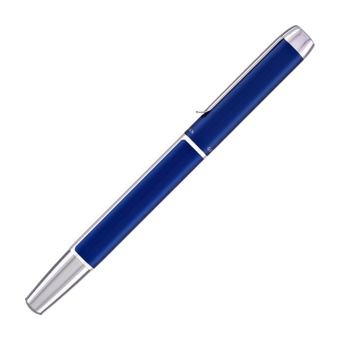 Pelikan Pura R40 Blue/Silver Roller Ball Pen - SCOOBOO - PEP_PUR_R40_BLUSLV_RB_955013 - Roller Ball Pen