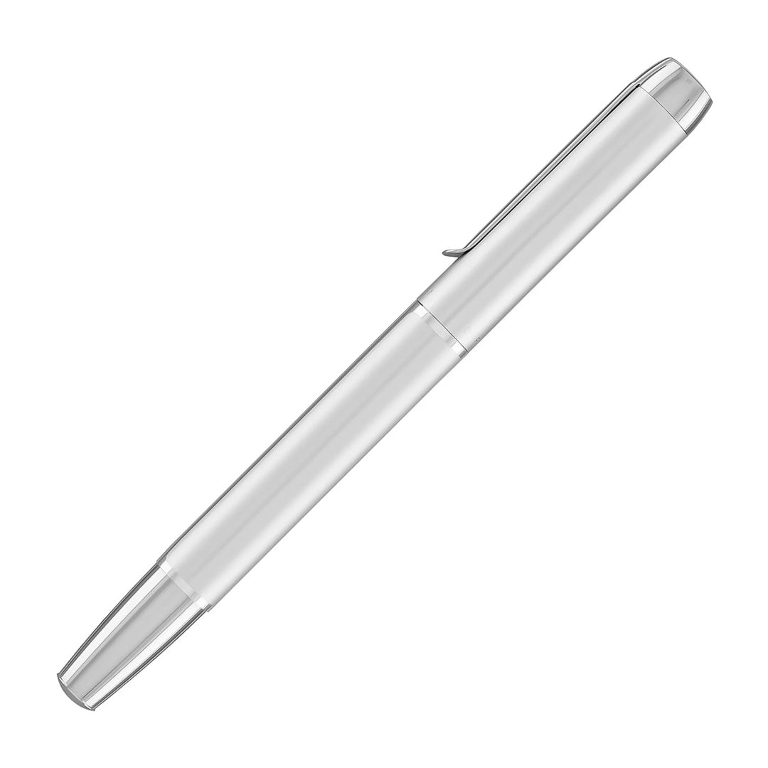 Pelikan Pura R40 Silver Roller Ball Pen - SCOOBOO - PEP_PUR_R40_SLV_RB_952085 - Roller Ball Pen