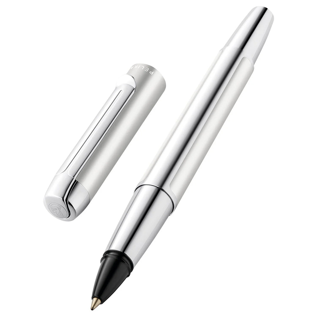 Pelikan Pura R40 Silver Roller Ball Pen - SCOOBOO - PEP_PUR_R40_SLV_RB_952085 - Roller Ball Pen