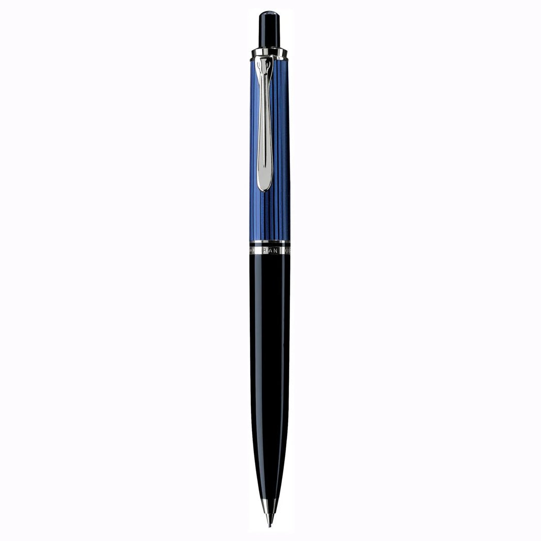 Pelikan Souveran D405 Black/Blue Mechanical Pencil (0.7 MM) - SCOOBOO - PEP_SVRN_D405_BLKBLU_MP07_932632 - Mechanical Pencil