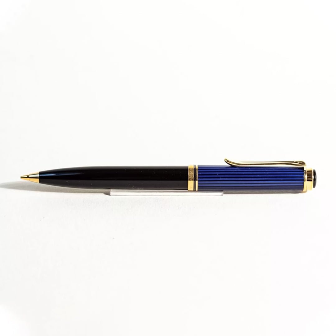 Pelikan Souveran D600 Black/Blue Mechanical Pencil (0.7 MM) 988352 - SCOOBOO - PEP_SVRN_D600_BLKBLU_MP07_988352 - Mechanical Pencil