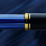 Pelikan Souveran D600 Black/Blue Mechanical Pencil (0.7 MM) 988352 - SCOOBOO - PEP_SVRN_D600_BLKBLU_MP07_988352 - Mechanical Pencil