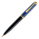 Pelikan Souveran D600 Black/Blue Mechanical Pencil (0.7 MM) 988352 - SCOOBOO - PEP_SVRN_D600_BLKBLU_MP07_988352 - Mechanical Pencil