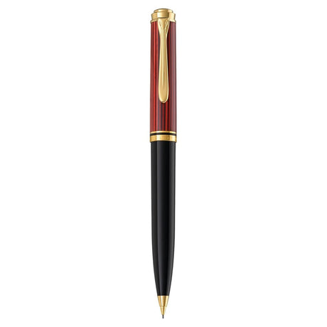 Pelikan Souveran D600 Black/Red Mechanical Pencil (0.7 MM) 928952 - SCOOBOO - PEP_SVRN_D600_BLKRED_MP07_928952 - Mechanical Pencil