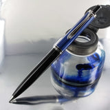 Pelikan Souveran K405 Black/Blue Ballpoint Pen 932715 - SCOOBOO - PEP_SVRN_K405_BLKBLU_BP_932715 - Ball Pen