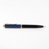 Pelikan Souveran K600 Black/Blue Ballpoint Pen 988378 - SCOOBOO - PEP_SVRN_K600_BLKBLU_BP_988378 - Ball Pen