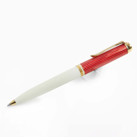 Pelikan Souveran K600 Red/White Ballpoint Pen 823135 (Special Edition) - SCOOBOO - PEP_SVRN_K600_REDWHT_BP_823135 - Ball Pen