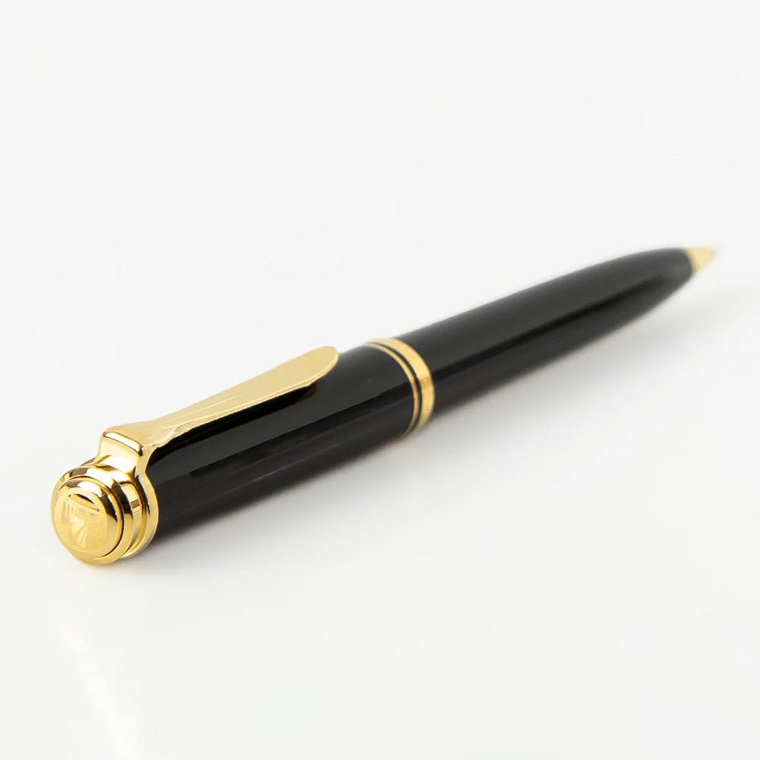 Pelikan Souveran K800 Black Ballpoint Pen - SCOOBOO - PEP_SVRN_K800_BLK_BP_987826 - Ball Pen