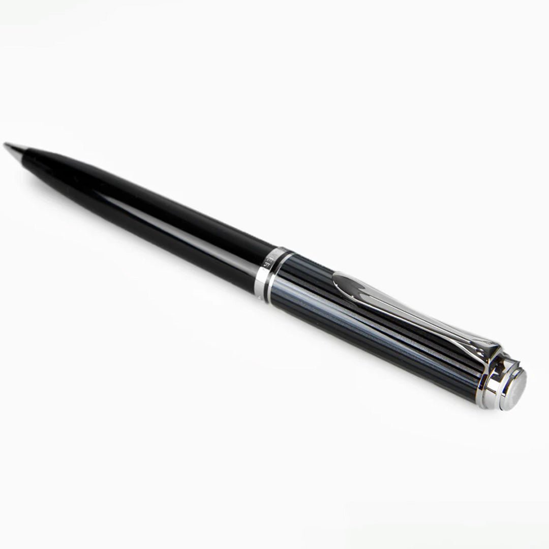 Pelikan Souveran K805 Stresemann Anthracite Ballpoint Pen - SCOOBOO - PEP_SVRN_K805_STR_ANTH_BP_957514 - Ball Pen