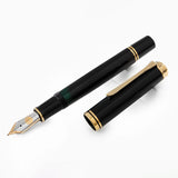 Pelikan Souveran M1000 Black Fountain Pen - SCOOBOO - PEP_SVRN_M1000_BLK_FPEF_987370 - Fountain Pen