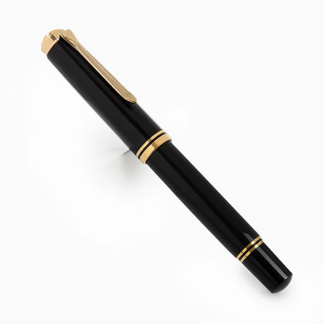 Pelikan Souveran M1000 Black Fountain Pen - SCOOBOO - PEP_SVRN_M1000_BLK_FPEF_987370 - Fountain Pen