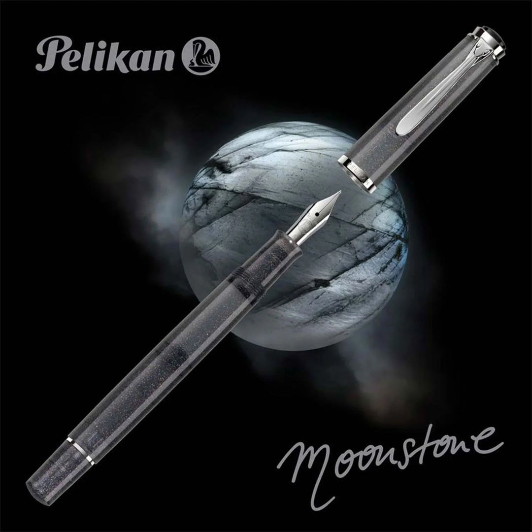 Pelikan Souveran M205 SE Moonstone Fountain Pen - SCOOBOO - PEP_SVRN_M205SE_MNSTN_FPM_816793 - Fountain Pen