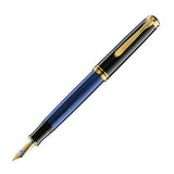 Pelikan Souveran M400 Black/Blue Fountain Pen