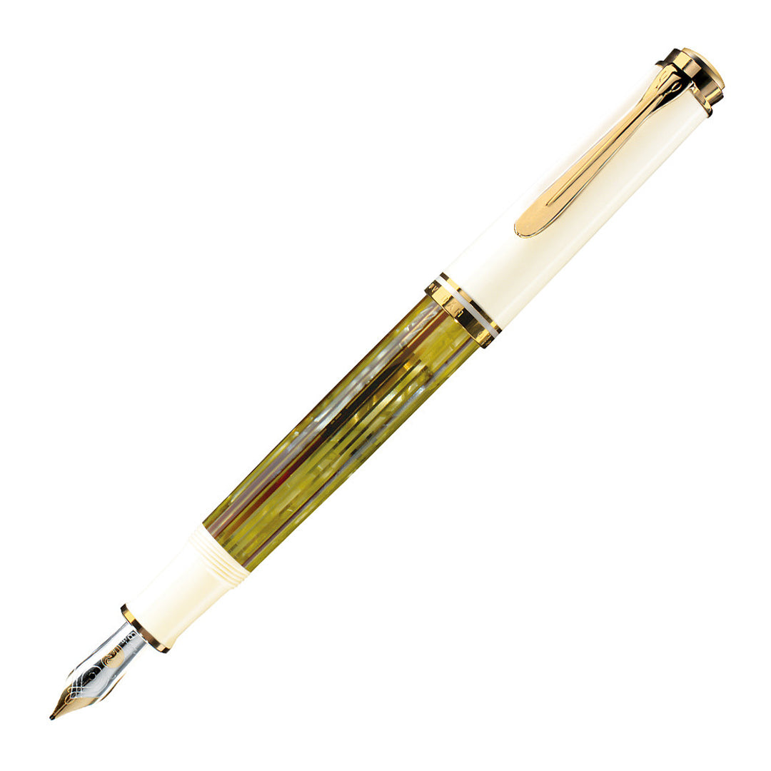 Pelikan Souveran M400 White Tortoiseshell Fountain Pen