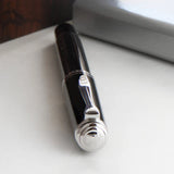 Pelikan Souveran M405 Stresemann Anthracite Fountain Pen - SCOOBOO - PEP_SVRN_M405_STR_ANTH_FPEF_803724 - Fountain Pen