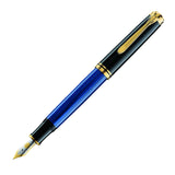 Pelikan Souveran M600 Black/Blue Fountain Pen