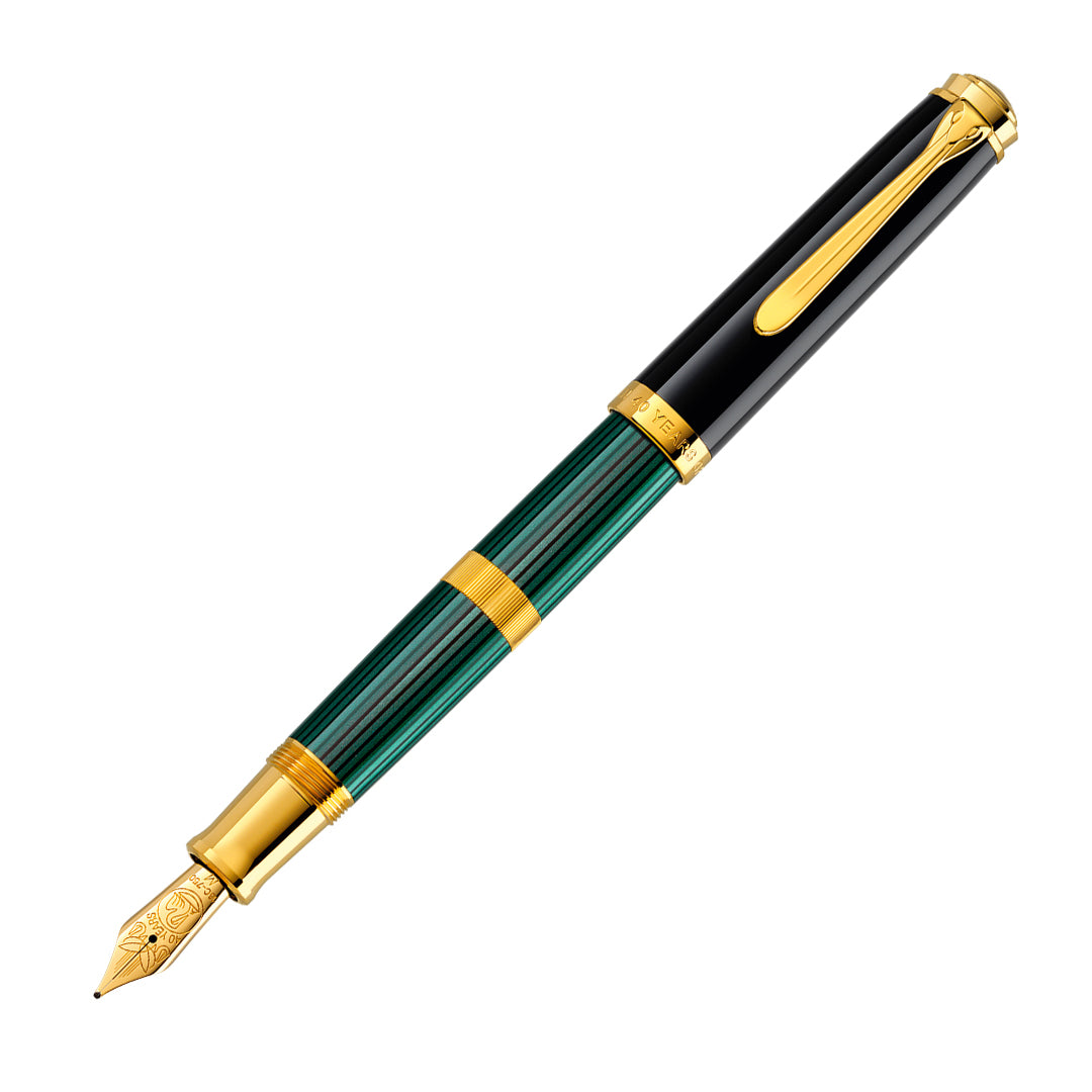 Pelikan Souveran M800 Green Demostrator Fountain Pen (Special Edition)