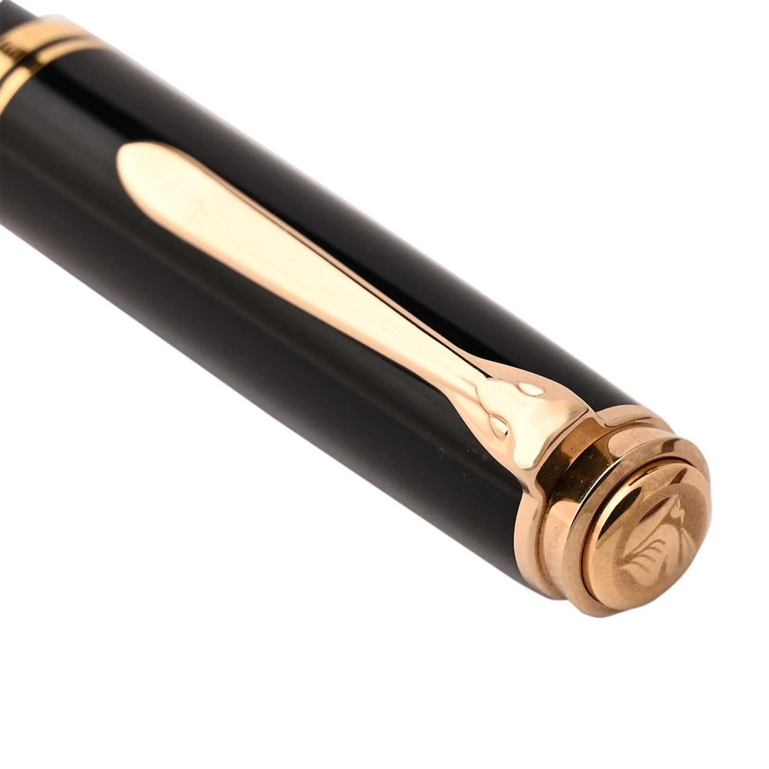 Pelikan Souveran M800 Black Fountain Pen - SCOOBOO - PEP_SVRN_M800_BLK_FPEF_986133 - Fountain Pen