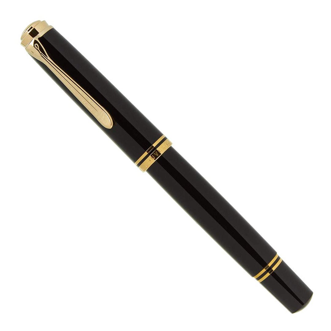 Pelikan Souveran M800 Black Fountain Pen - SCOOBOO - PEP_SVRN_M800_BLK_FPEF_986133 - Fountain Pen