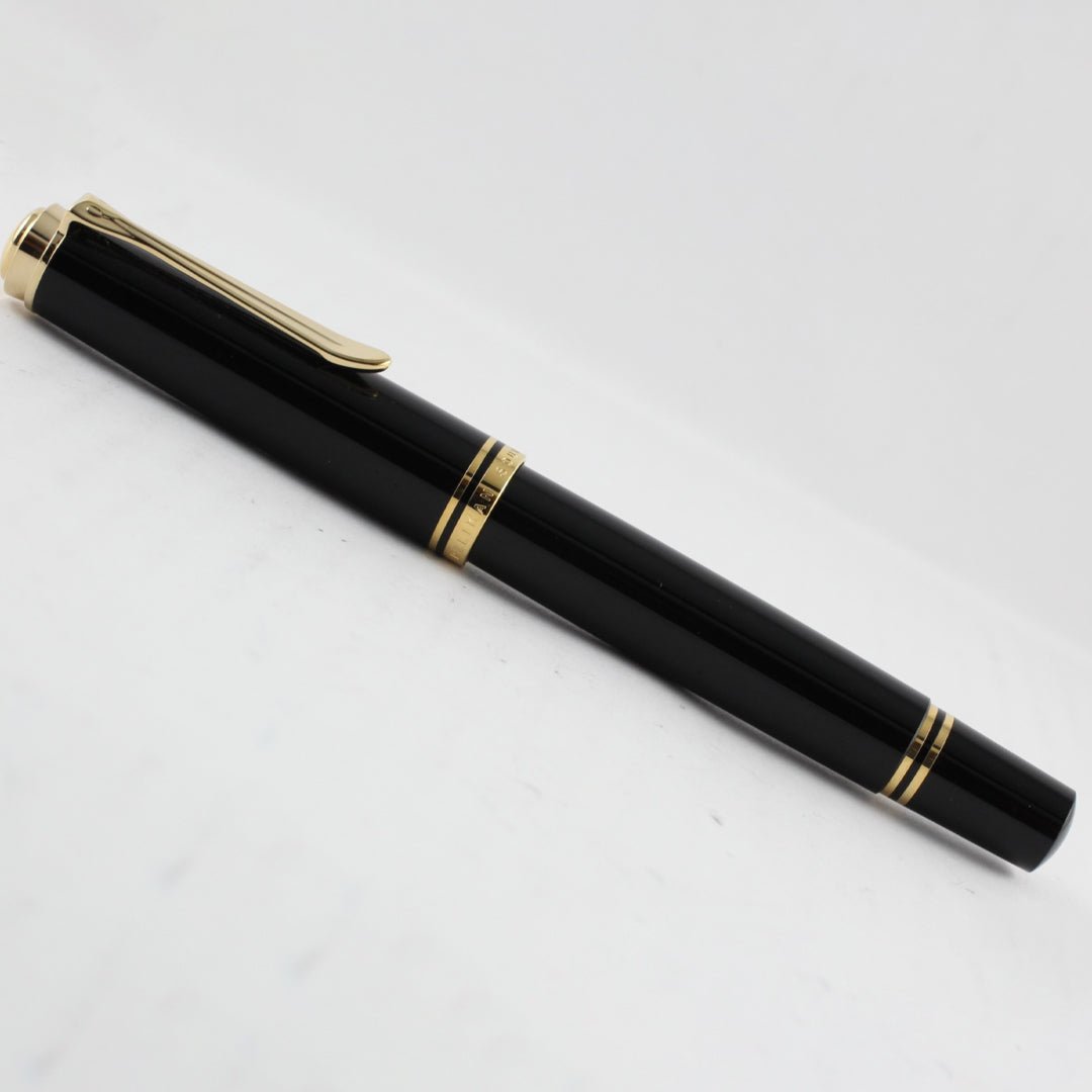 Pelikan Souveran R600 Black Roller Ball Pen - SCOOBOO - PEP_SVRN_R600_BLK_RB_979641 - Roller Ball Pen