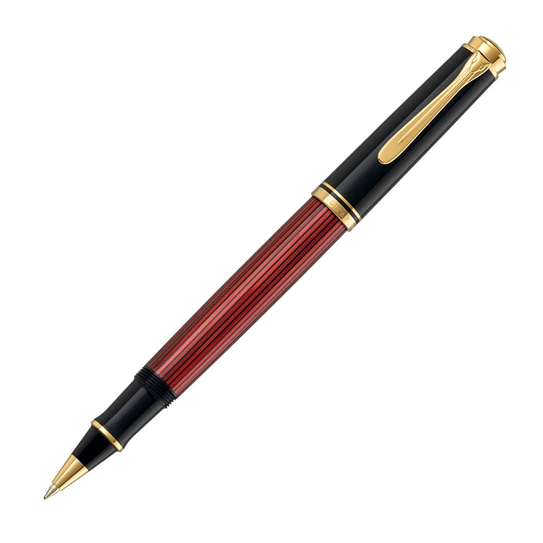 Pelikan Souveran R600 Black/Red Roller Ball Pen