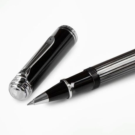 Pelikan Souveran R805 Stresemann Anthracite Roller Ball Pen - SCOOBOO - PEP_SVRN_R805_STR_ANTH_RB_957472 - Roller Ball Pen